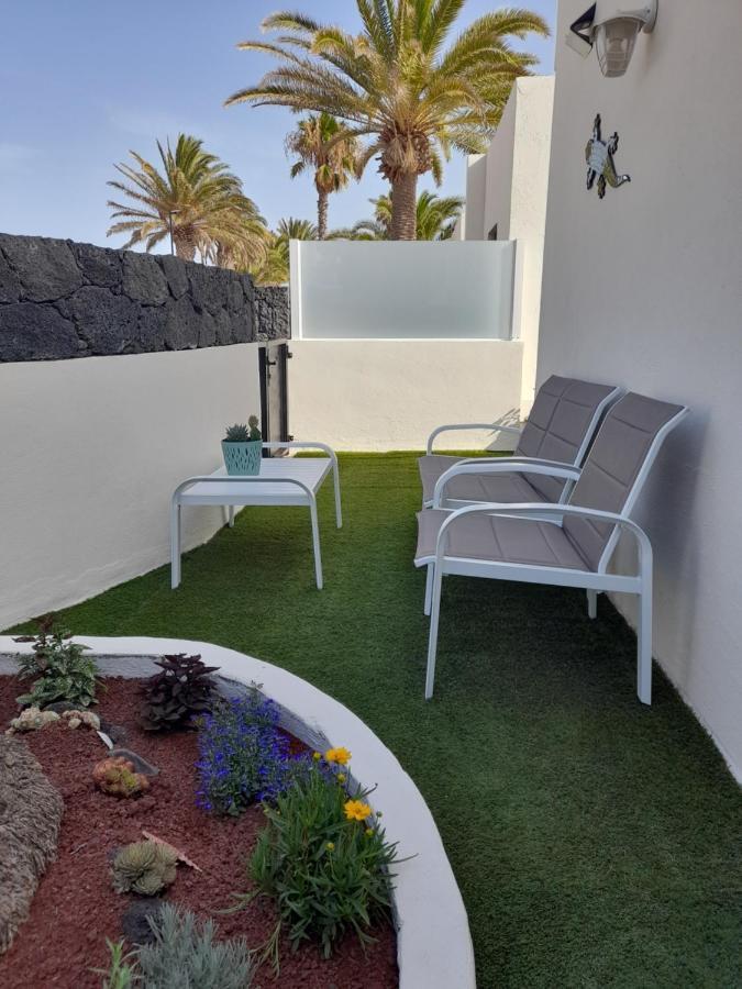 Bungalow Paseo Del Mar- Playa Roca Residence Sea Front Access - Free Ac - Wifi Costa Teguise Ngoại thất bức ảnh